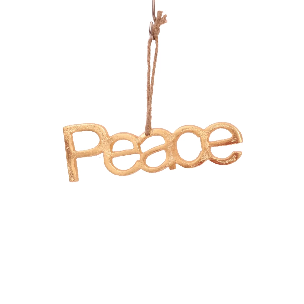 PEACE ΧΡΙΣΤΟΥΓΓΕΝΙΑΤΙΚΟ ΣΤΟΛΙΔΙ 6x0.5x15 ΑΛΟΥΜΙΝΙΟ ΧΡΥΣΟ INTHEBOX