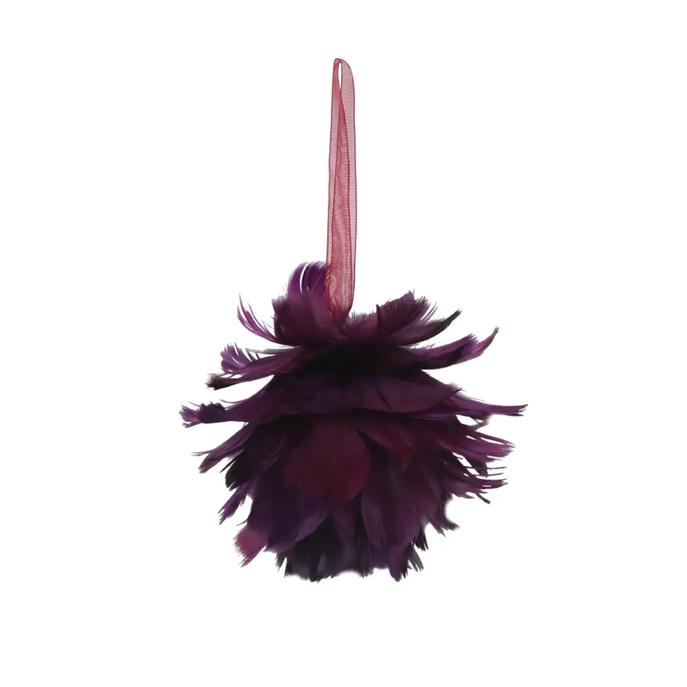 GRAPE ΧΡΙΣΤΟΥΓΕΝΝΙΑΤΙΚΗ ΜΠΑΛΑ ΜΕ ΦΤΕΡΑ 12x12x10 POLYFOAM ΜΩΒ ΦΤΕΡΟ INTHEBOX