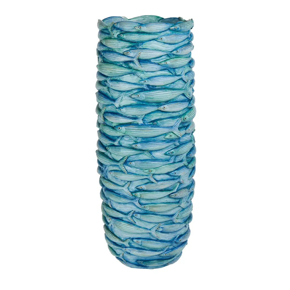 OCEAN ΒΑΖΟ 29x28x73 POLYRESIN ΜΠΛΕINTHEBOX OCEAN ΒΑΖΟ 29x28x73 POLYRESIN ΜΠΛΕINTHEBOX