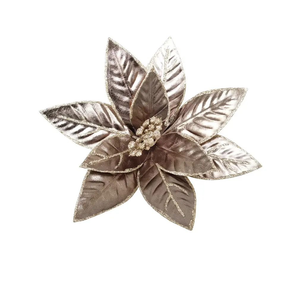 BROCADE FLOWER ΧΡΙΣΤΟΥΓΕΝΝΙΑΤΙΚΟ ΛΟΥΛΟΥΔΙ 21 POLYESTER ΜΑΝΙΤΑΡΙ INTHEBOX