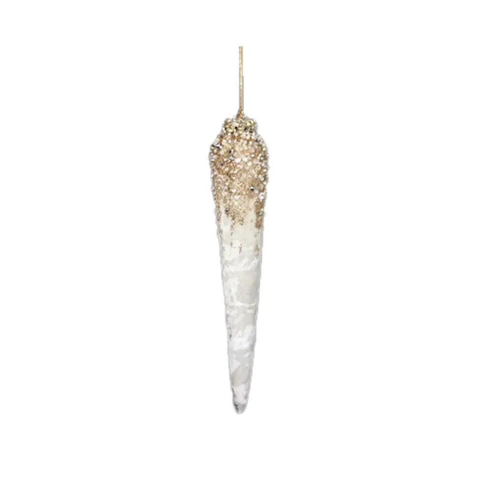 TEARDROP BRIGHT ΧΡΙΣΤΟΥΓΓΕΝΙΑΤΙΚΟ ΣΤΟΛΙΔΙ ΣΤΑΛΑΚΤΙΤΗΣ 5x5x26 FOAM ΣΑΜΠΑΝΙ ΒΕΛΟΥΔΟ INTHEBOX
