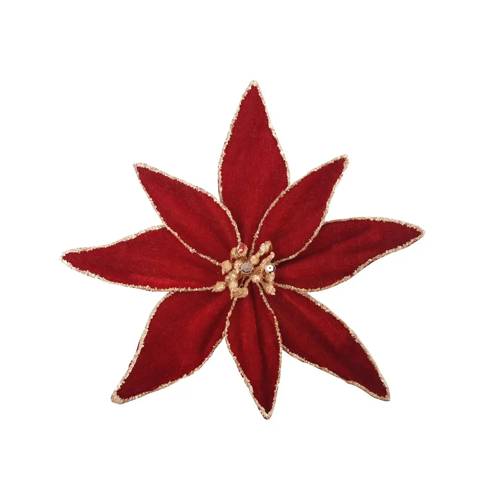 ROYAL FLOWER ΧΡΙΣΤΟΥΓΕΝΝΙΑΤΙΚΟ ΛΟΥΛΟΥΔΙ 20 ΒΕΛΟΥΔΟ ΚΟΚΚΙΝΟ INTHEBOX
