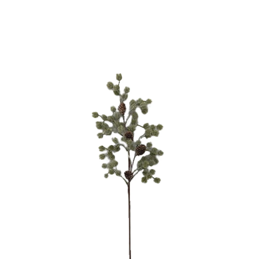 CHRISTMASH BRANCH ΧΡΙΣΤΟΥΓΕΝΝΙΑΤΙΚΟ ΚΛΑΔΙ 56 PVC ΠΡΑΣΙΝΟ ΚΟΥΚΟΥΝΑΡΙ INTHEBOX