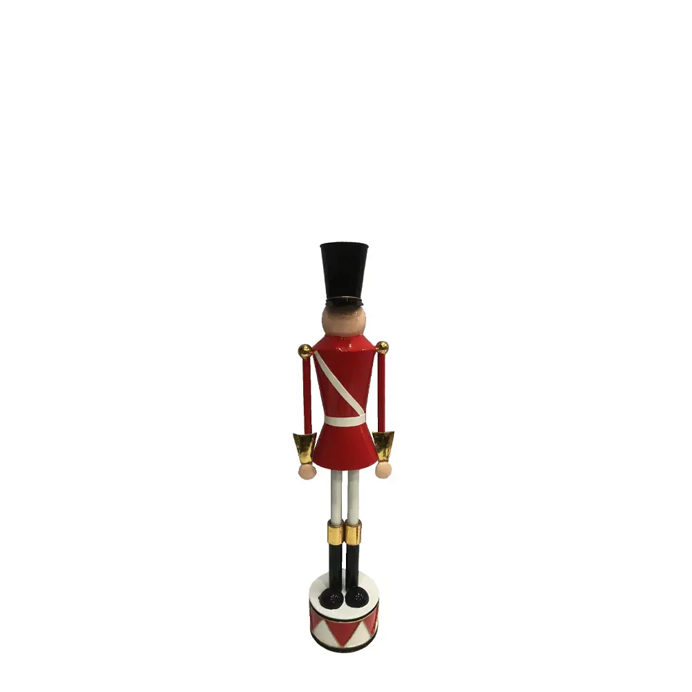 RED SOLDIER S ΧΡΙΣΤΟΥΓΕΝΝΙΑΤΙΚΟ ΔΙΑΚΟΣΜΗΤΙΚΟ ΜΟΛΥΒΕΝΙΟΣ ΣΤΡΑΤΙΩΤΗΣ 12x9x45 ΜΕΤΑΛΛΟ ΛΕΥΚΟ ΜΑΥΡΟ ΚΟΚΚΙΝΟ INTHEBOX