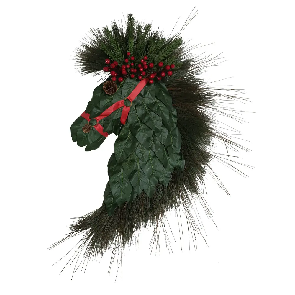 HORSE HEAD 86 ΧΡΙΣΤΟΥΓΕΝΝΙΑΤΙΚΟ ΣΤΕΦΑΝΙ ΑΛΟΓΟ 45x3x86 POLYFOAM ΠΡΑΣΙΝΟ ΚΟΚΚΙΝΟ PVC INTHEBOX HORSE HEAD 86 ΧΡΙΣΤΟΥΓΕΝΝΙΑΤΙΚΟ ΣΤΕΦΑΝΙ ΑΛΟΓΟ 45x3x86 POLYFOAM ΠΡΑΣΙΝΟ ΚΟΚΚΙΝΟ PVC INTHEBOX