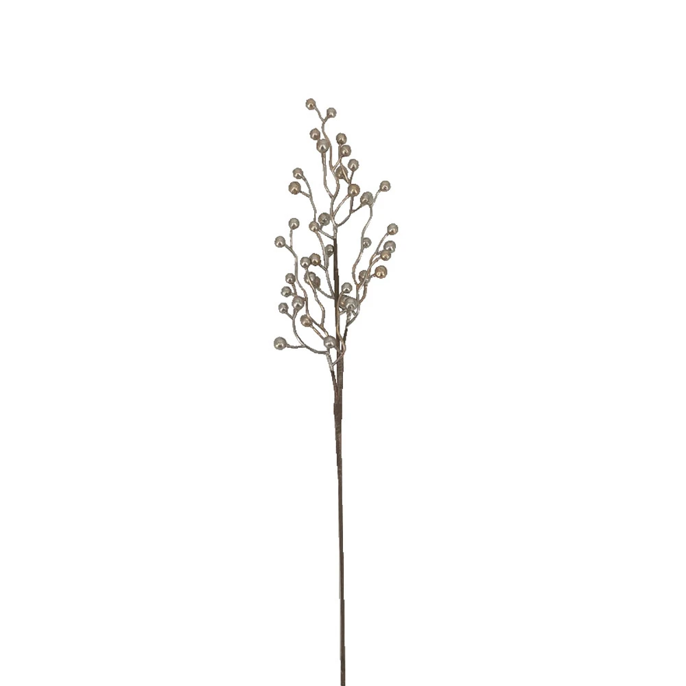 SILVER BERRY 52 ΧΡΙΣΤΟΥΓΕΝΝΙΑΤΙΚΟ ΚΛΑΔΙ 52 POLYFOAM ΣΑΜΠΑΝΙ PVC INTHEBOX