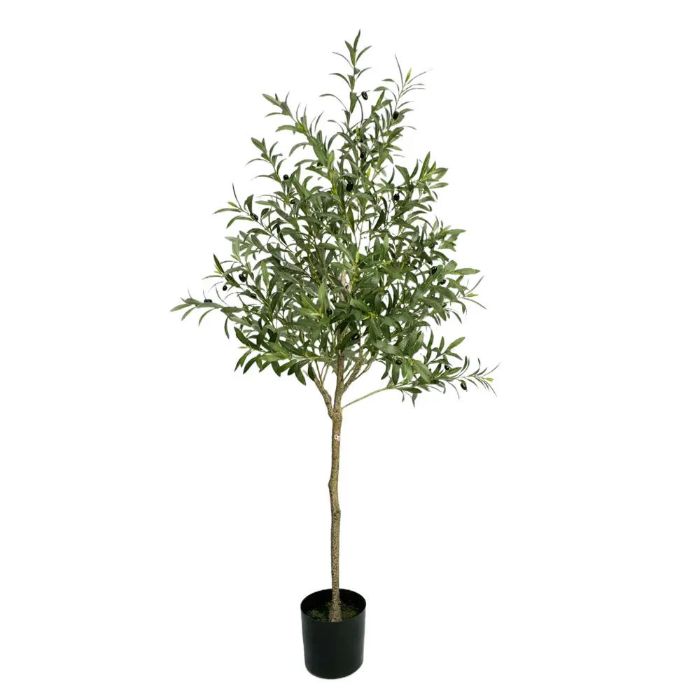 OLIVE TREE ΔΕΝΤΡΟ ΤΕΧΝΗΤΟ ΣΕ ΓΛΑΣΤΡΑ 180 ΥΦΑΣΜΑ ΠΡΑΣΙΝΟ PVCINTHEBOX