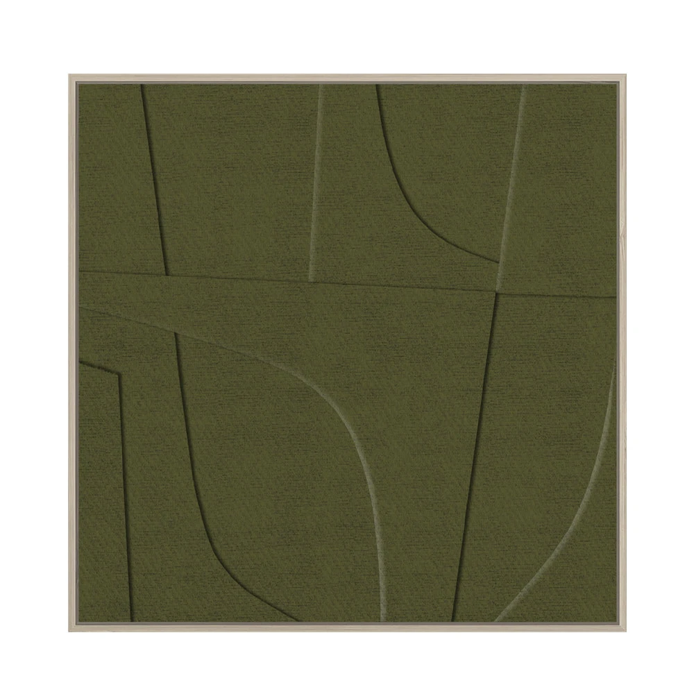 ACETE ΠΙΝΑΚΑΣ ΔΙΑΚΟΣΜΗΣΗΣ 77x77x4 MDF ΛΑΔΙ PVC ΦΥΛΛΟ ΦΥΣΙΚΟINTHEBOX