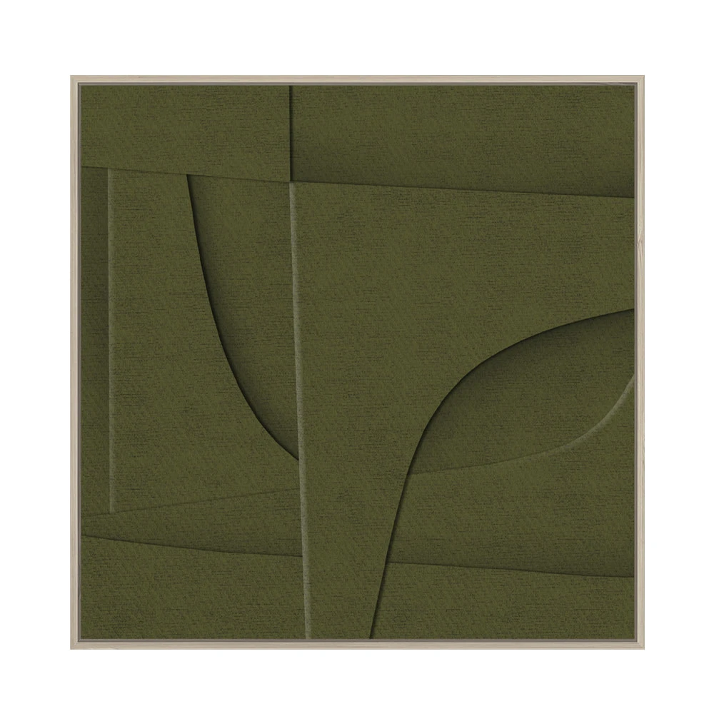ACETE ΠΙΝΑΚΑΣ ΔΙΑΚΟΣΜΗΣΗΣ 77x77x4 MDF ΛΑΔΙ PVC ΦΥΛΛΟ ΦΥΣΙΚΟINTHEBOX