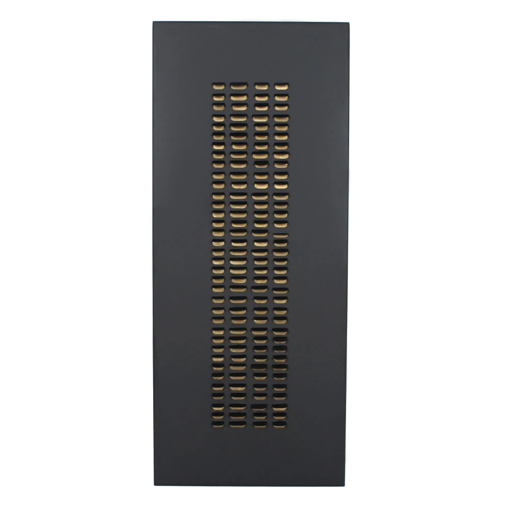 ESCAPE ΠΙΝΑΚΑΣ ΔΙΑΚΟΣΜΗΣΗΣ 50x120x4 ΜΕΤΑΛΛΟ ΜΑΥΡΟ ΧΡΥΣΟ MDFINTHEBOX