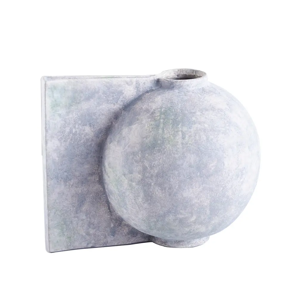 ALKISTIS ΒΑΖΟ 38x29x30 ΚΕΡΑΜΙΚΟ ΓΚΡΙINTHEBOX