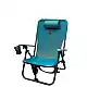 BEACH TILT 1 METAΛΛΙΚΗΚΑΡΕΚΛΑ 4 ΘΕΣΕΩΝ CAPRI BLUE CAMPO