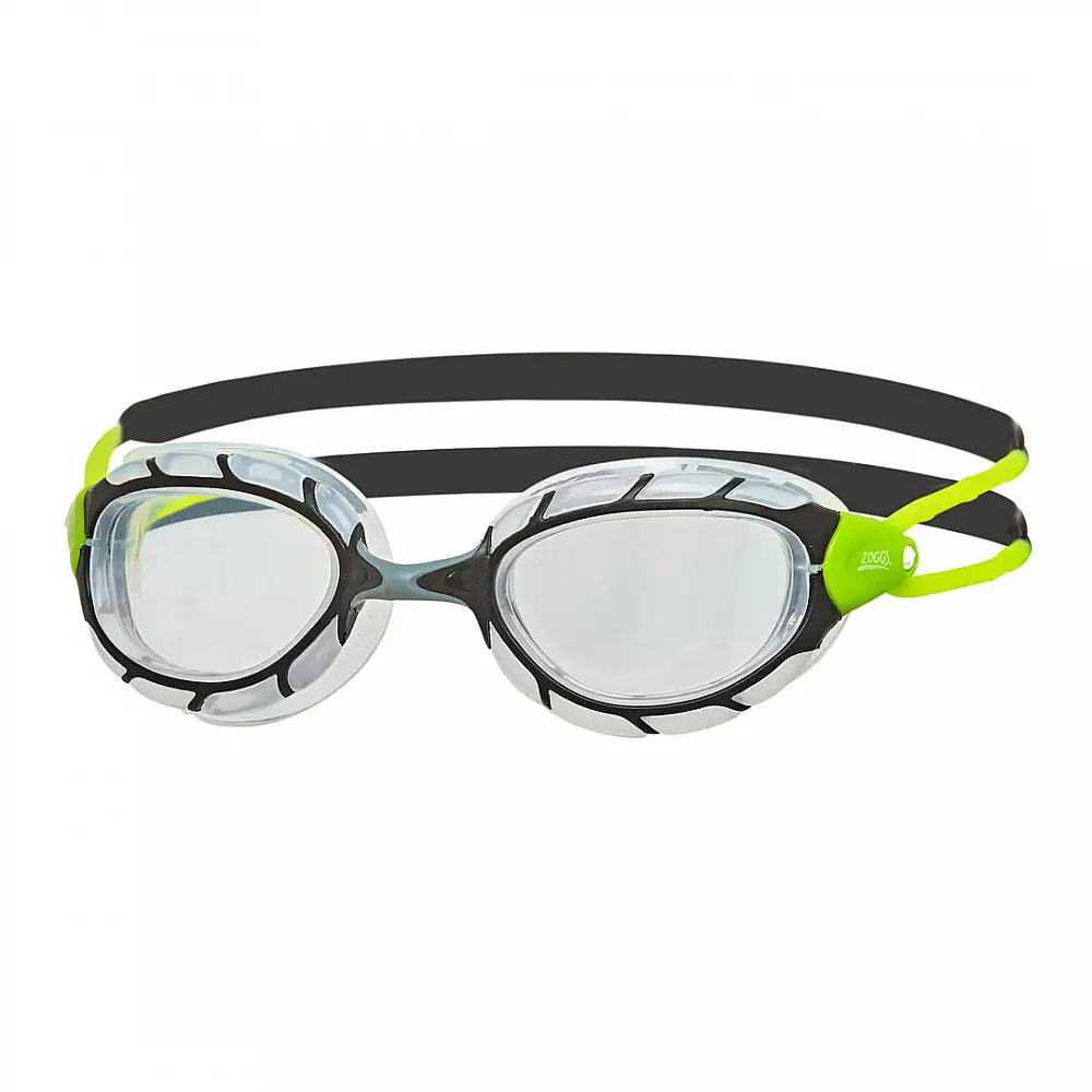 PREDATOR REGULAR FIT BLACK/LIME/CLEAR  ZOGGS
