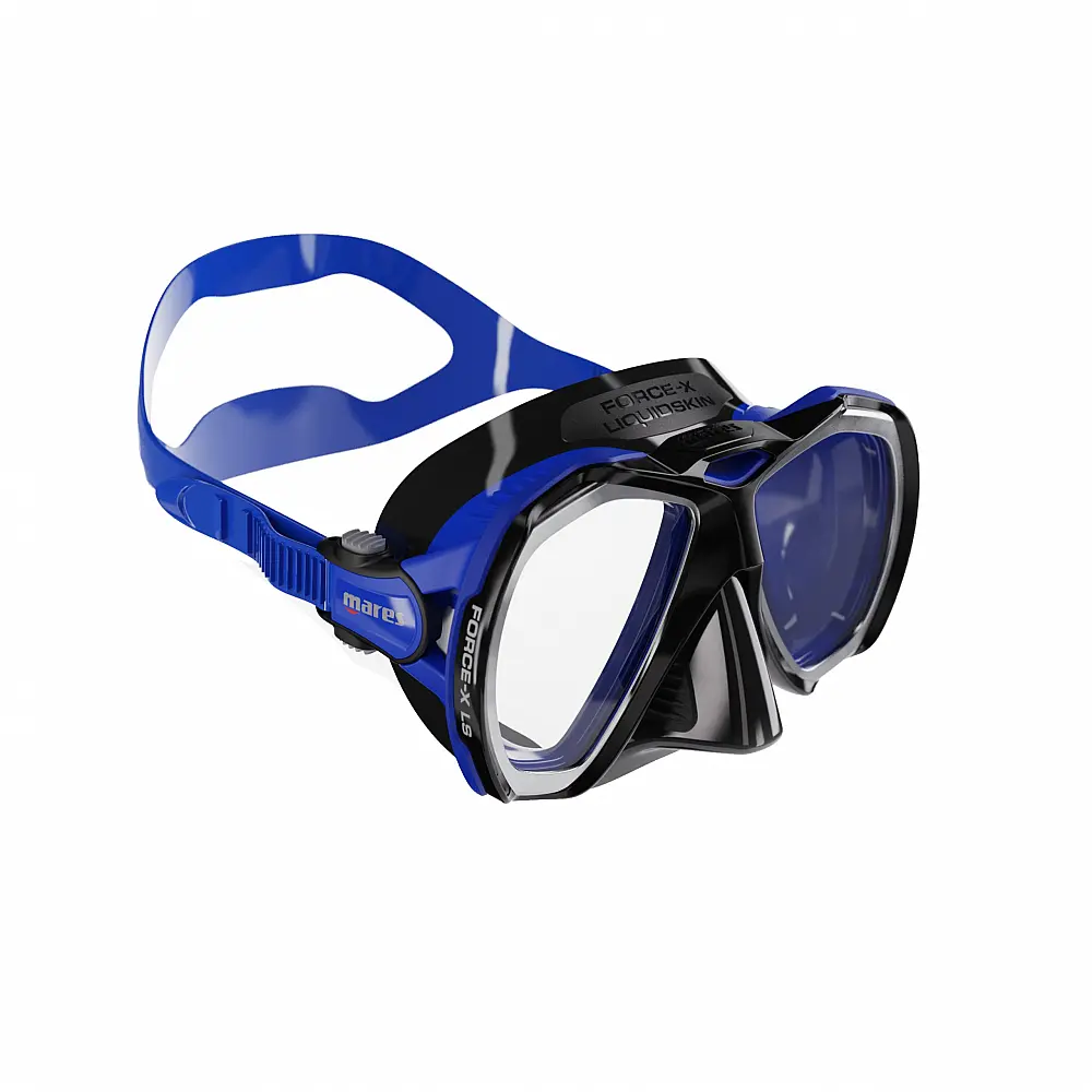 FORCE-X LS ΜΑΥΡΟ/ΜΠΛΕ ΜΑΣΚΑ MARES