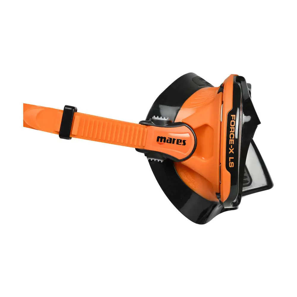 FORCE-X LS ΜΑΥΡΟ/ ΠΟΡΤΟΚΑΛΙ ΜΑΣΚΑ MARES