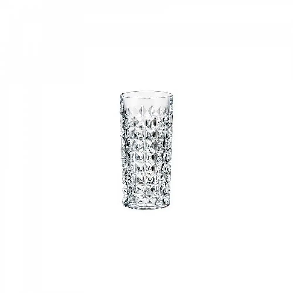 ΠΟΤΗΡΙ ΣΩΛΗΝΑ 260ml DIAMOND - CRYSTAL BOHEMIA | 6 τμχ