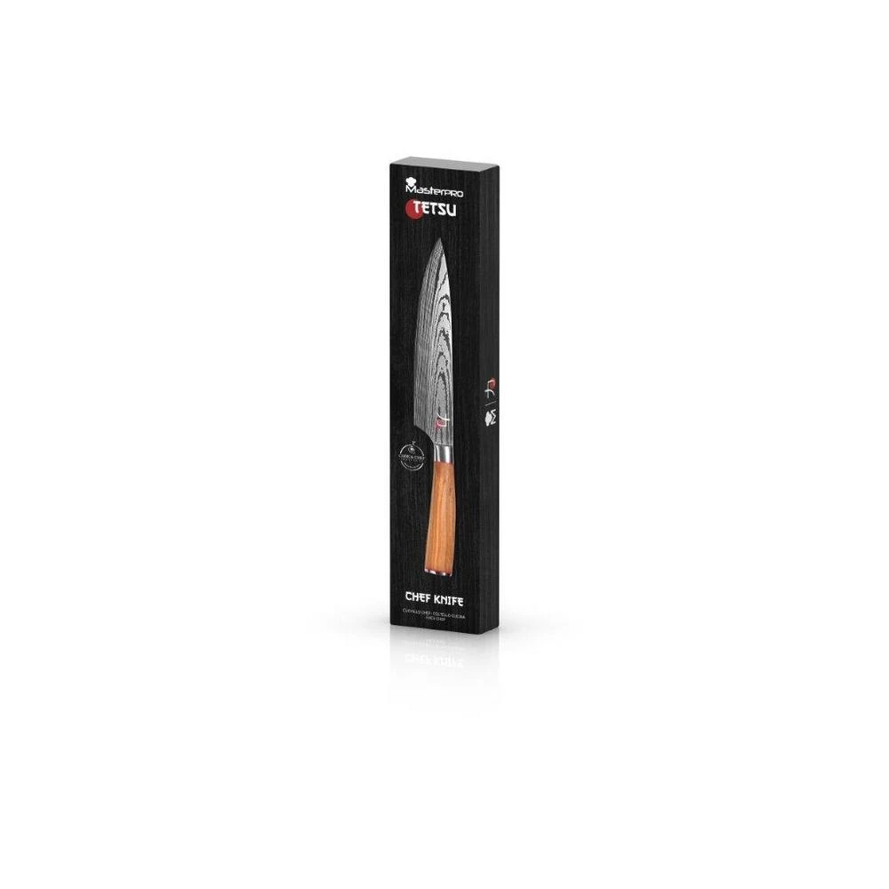 ΜΑΧΑΙΡΙ CHEF 20cm με ΞΥΛΙΝΗ ΛΑΒΗ TETSU BGMP-4166- BERGNER