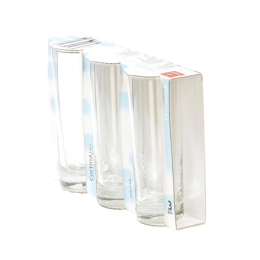 ΠΟΤΗΡΙΑ ΣΩΛΗΝΑ ΣΕΤ 3τεμ. 21,5cl CORTINA - BORMIOLI
