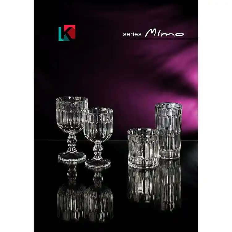 ΣΕΤ 6τεμ. ΠΟΤΗΡΙΑ ΟΥΙΣΚΥ MIMO 310ml - ORIANA FERELLI®