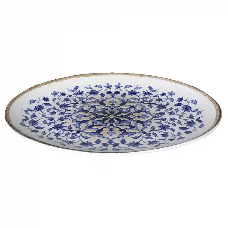 ΠΙΑΤΕΛΑ ΟΒΑΛ 26x16cm TILE LEGACY 890726 - KUTAHYA PORSELEN