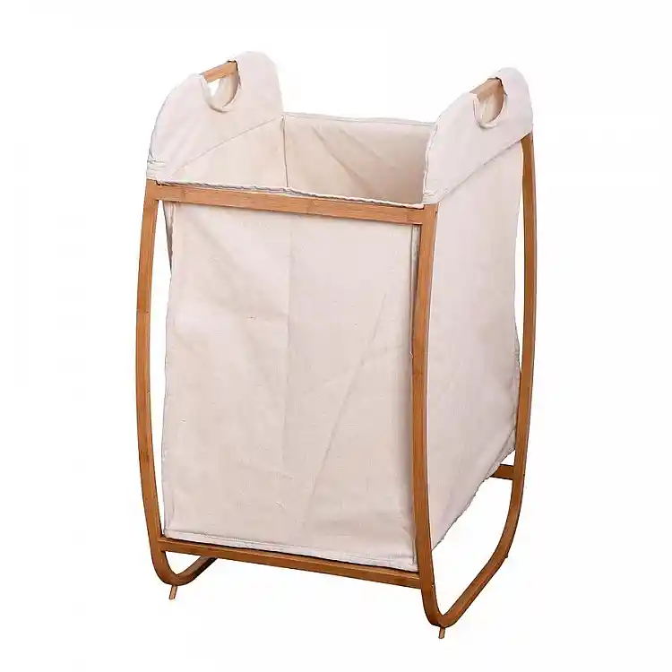 ΚΑΔΟΣ ΑΠΛΥΤΩΝ BAMBOO 43x43x77cm - Max.Home®