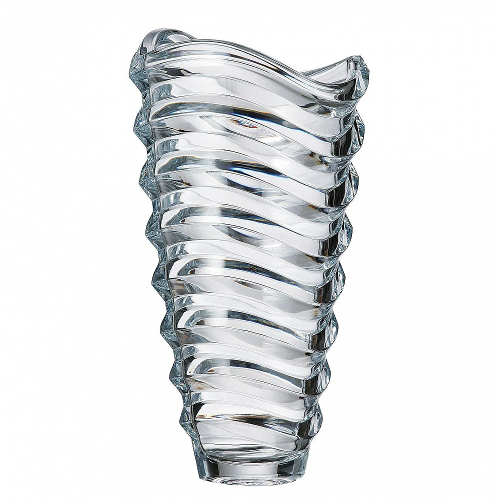 ΑΝΘΟΔΟΧΕΙΟ 340mm WAVE - CRYSTAL BOHEMIA