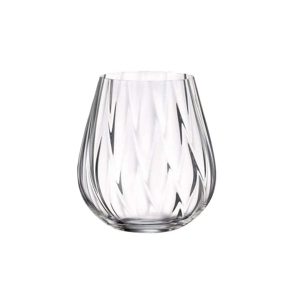 ΠΟΤΗΡΙ ΟΥΙΣΚΥ 380ml CORA OPT. - CRYSTAL BOHEMIA | 6 τμχ