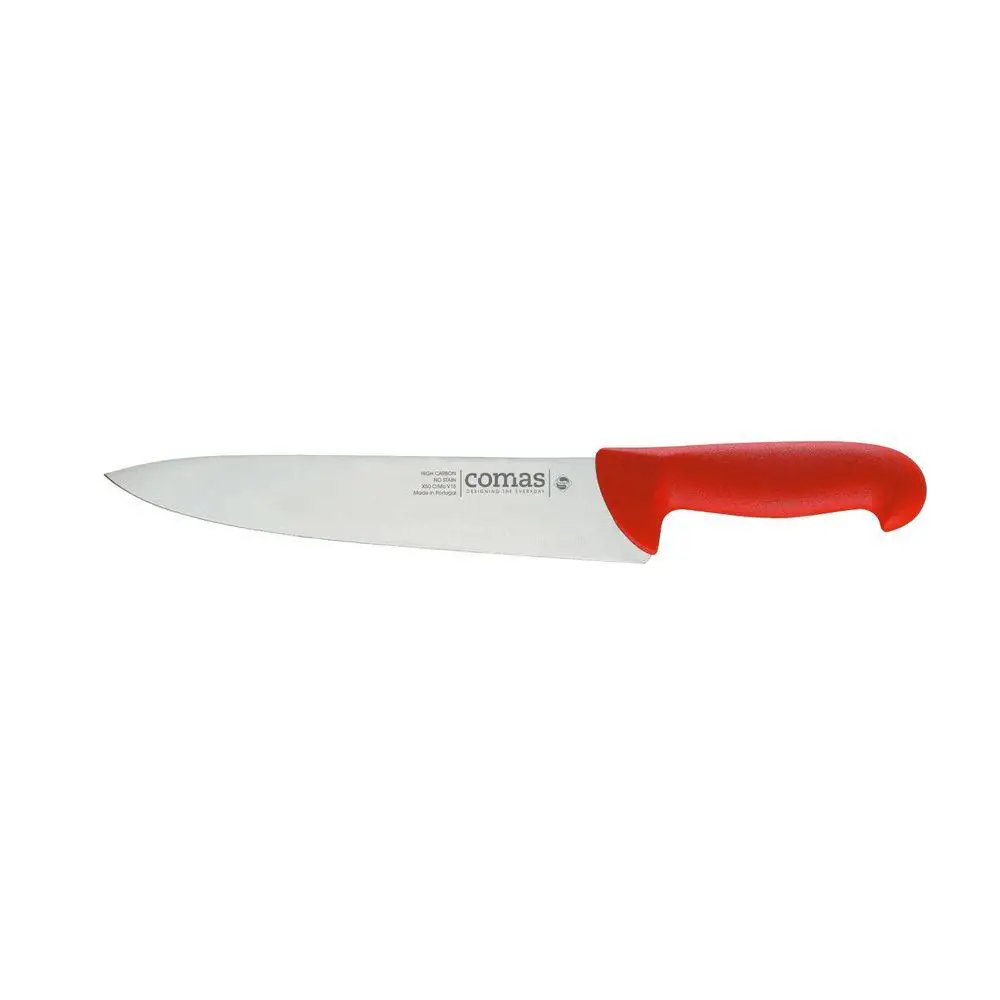 ΜΑΧΑΙΡΙ CHEF CARBON PROF.10105-20cm/RED - COMAS