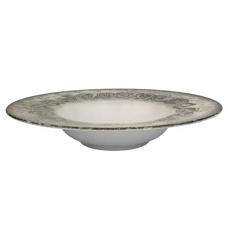ΠΙΑΤΟ PASTA Φ27cm FLAT RIM MYTHO 880864 - KUTAHYA PORSELEN | 6 τμχ