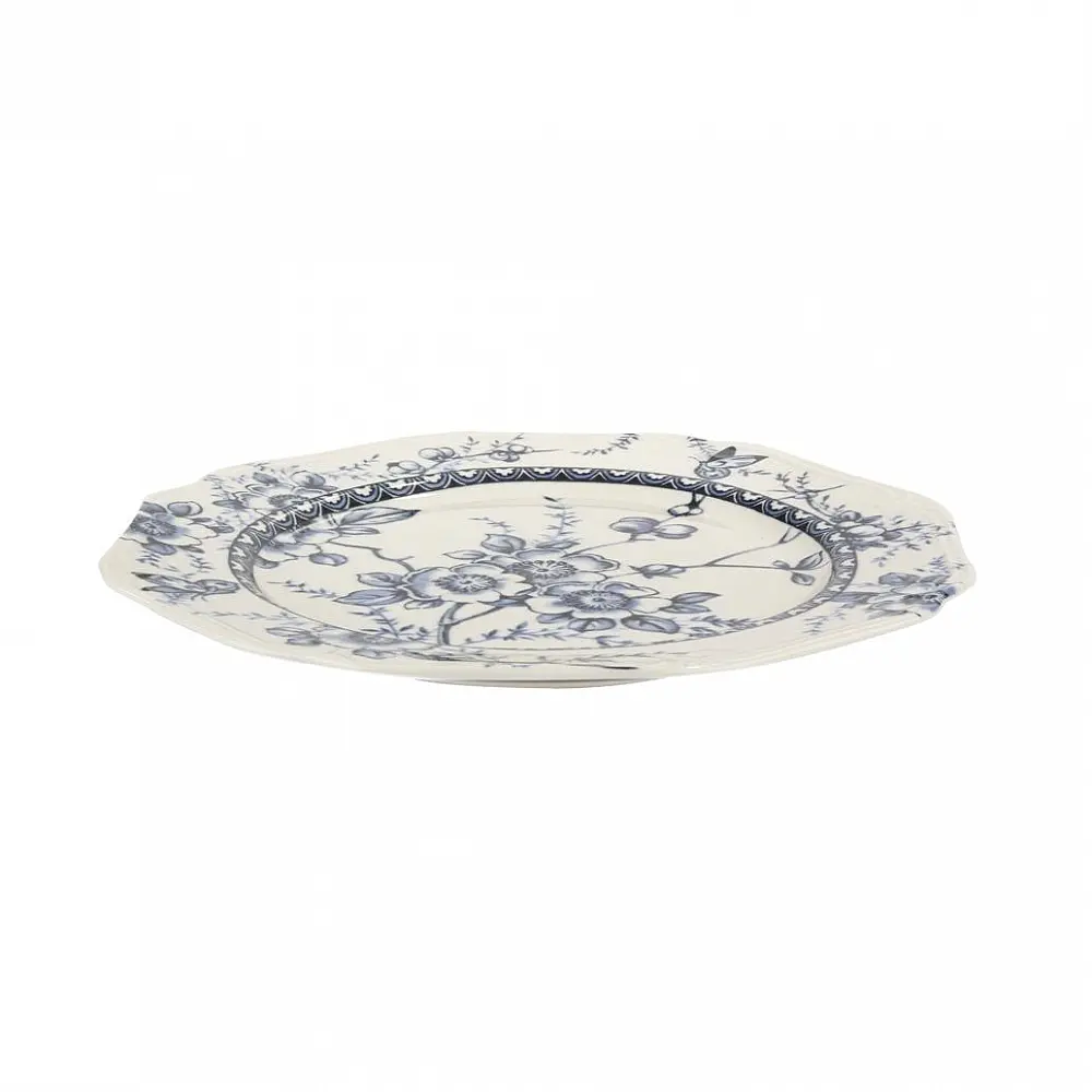 ΠΙΑΤΟ ΡΗΧΟ Φ27cm TIFFANY-BLUE 24324 - ORIANA FERELLI® | 6 τμχ