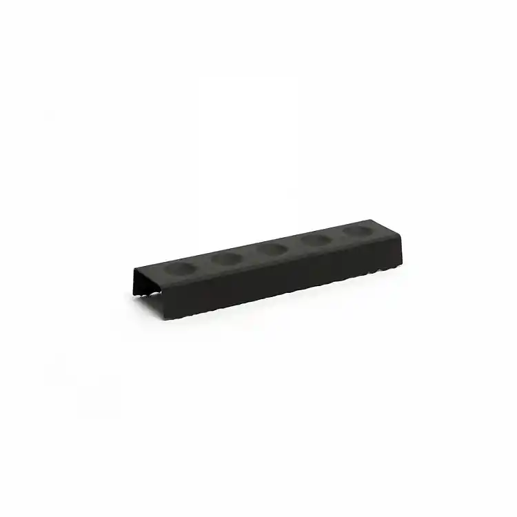 ΒΑΣΗ ΤΡΟΦΙΜΩΝ ΜΑΥΡΗ 6x24x4cm ΑΛΟΥΜΙΝΙΟ LES ESSENCES 7593 - COMAS