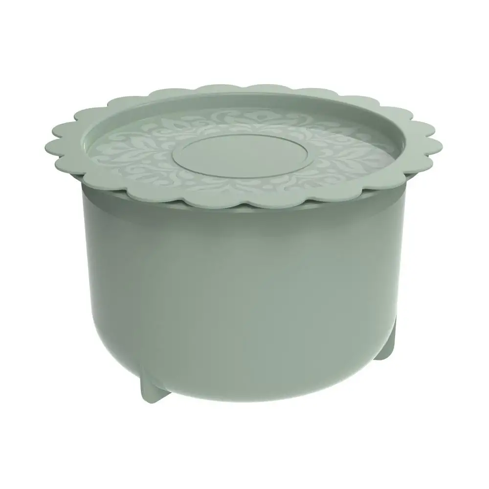 ΦΑΓΗΤΟΔΟΧΕΙΟ με ΚΑΠΑΚΙ 2lt - Φ20x12cm PIN-UP PI465-18/GREEN - BIESSE