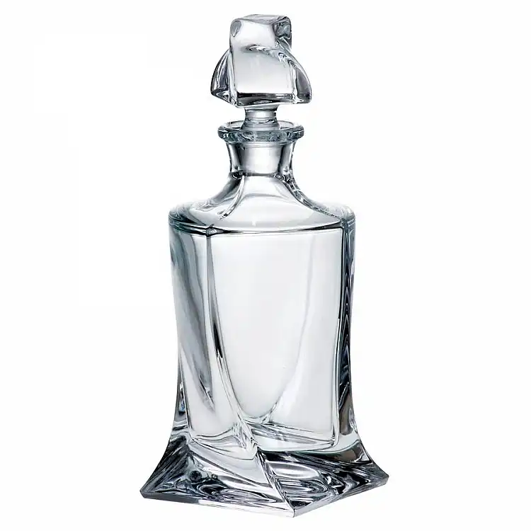 ΦΙΑΛΗ ΟΥΙΣΚΥ 85cl QUADRO - CRYSTAL BOHEMIA