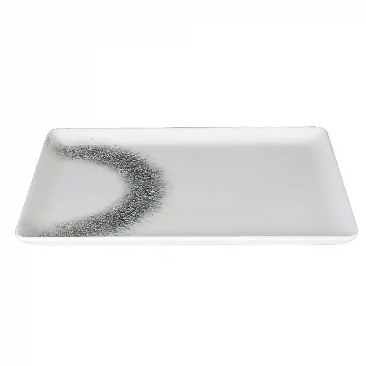 ΠΙΑΤΕΛΑ ΟΡΘΟΓΩΝΙΑ 35x15cm BLACK ICE 89A724 - KUTAHYA PORSELEN