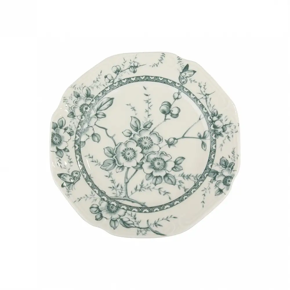 ΠΙΑΤΟ ΦΡΟΥΤΟΥ Φ20cm TIFFANY-GREEN 24324 - ORIANA FERELLI® | 6 τμχ