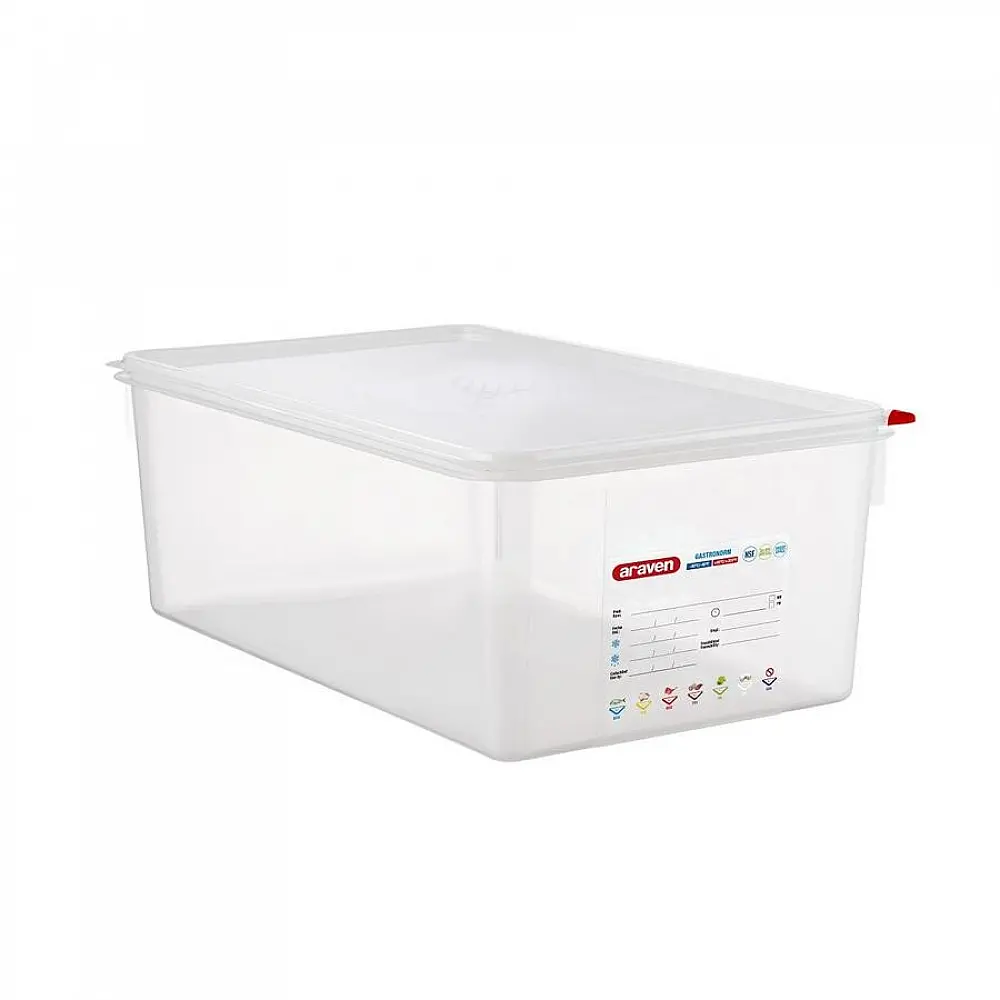 ΑΕΡΟΣΤΕΓΕΣ ΔΟΧΕΙΟ ΤΡΟΦΙΜΩΝ GN 1/1 27.5lt 530x325x200mm HERMETICOS 03038 - ARAVEN ΑΕΡΟΣΤΕΓΕΣ ΔΟΧΕΙΟ ΤΡΟΦΙΜΩΝ GN 1/1 27.5lt 530x325x200mm HERMETICOS 03038 - ARAVEN