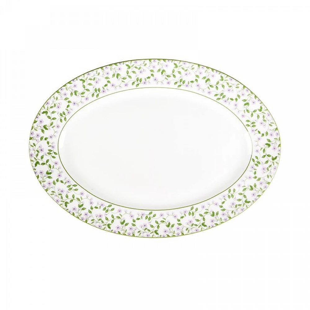 ΠΙΑΤΕΛΑ ΟΒΑΛ 36cm FLORAL 23245 - ORIANA FERELLI®