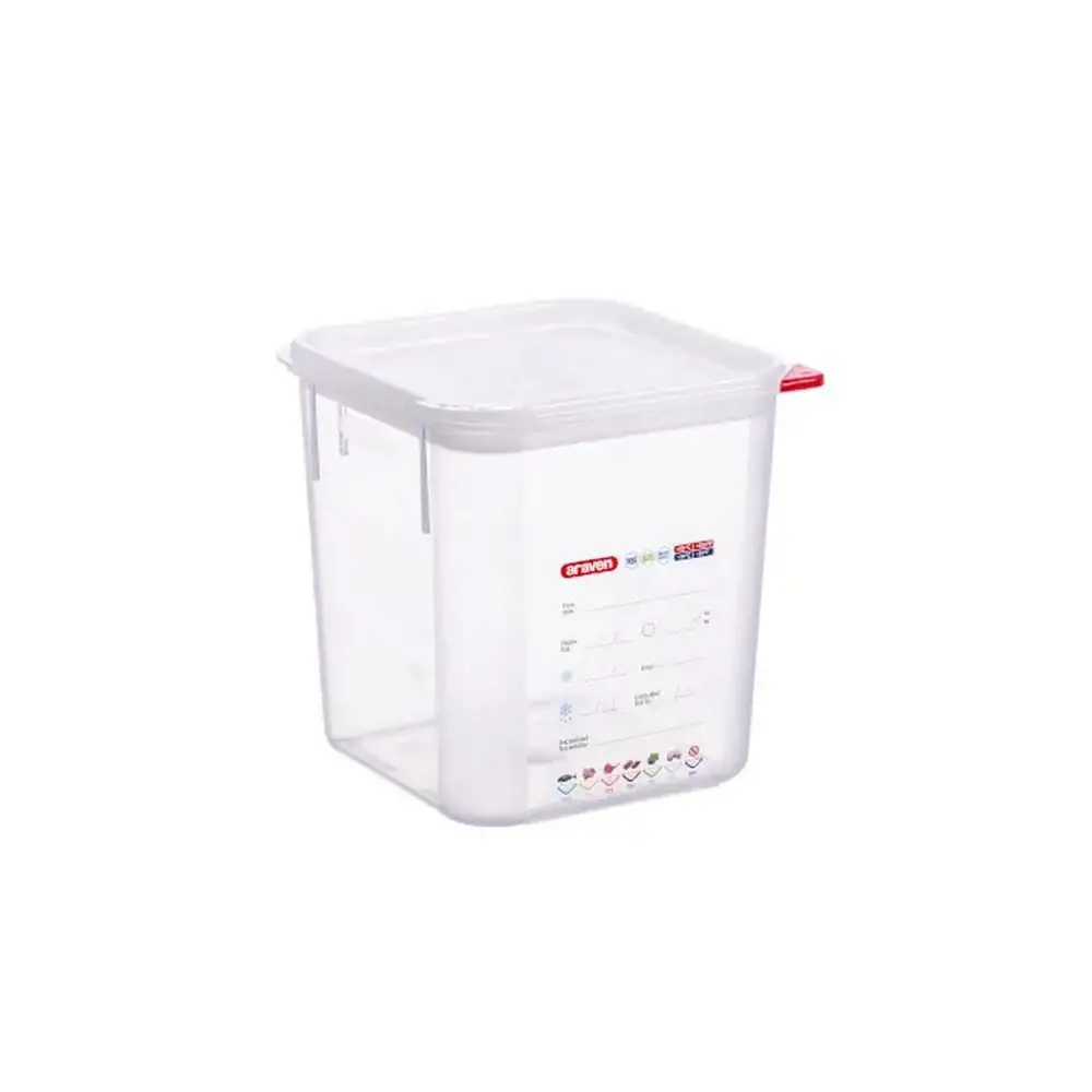 ΑΕΡΟΣΤΕΓΕΣ ΔΟΧΕΙΟ ΤΡΟΦΙΜΩΝ 11852-4lt 195x195xh190mm - ARAVEN