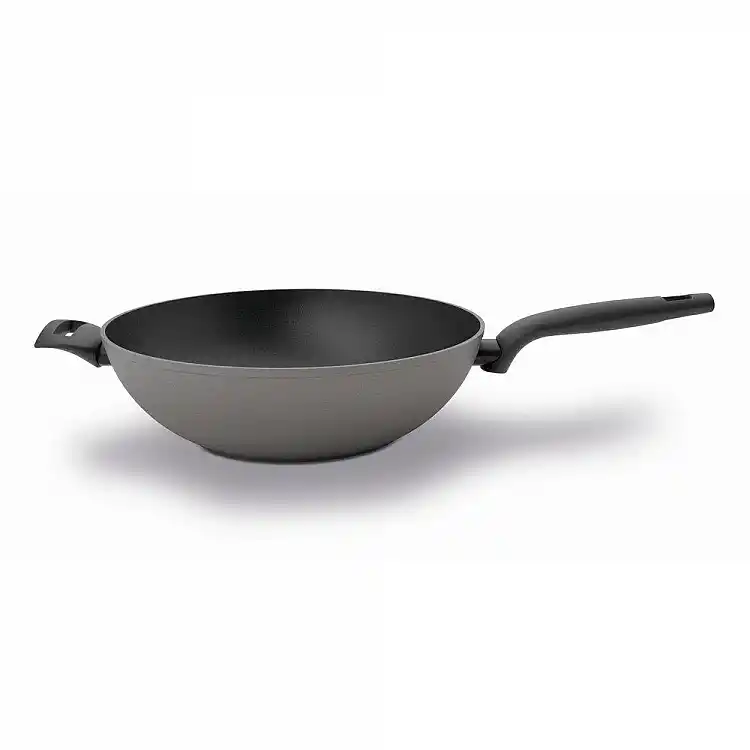 WOK 32cm χ/ΚΑΠΑΚΙ TITAN ELITE - 3.5mm - TVS