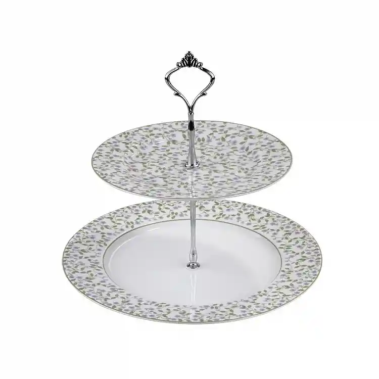 ΔΙΟΡΟΦΗ ΕΤΑΖΙΕΡΑ (27cm & 20cm) FLORAL 23245 - ORIANA FERELLI®