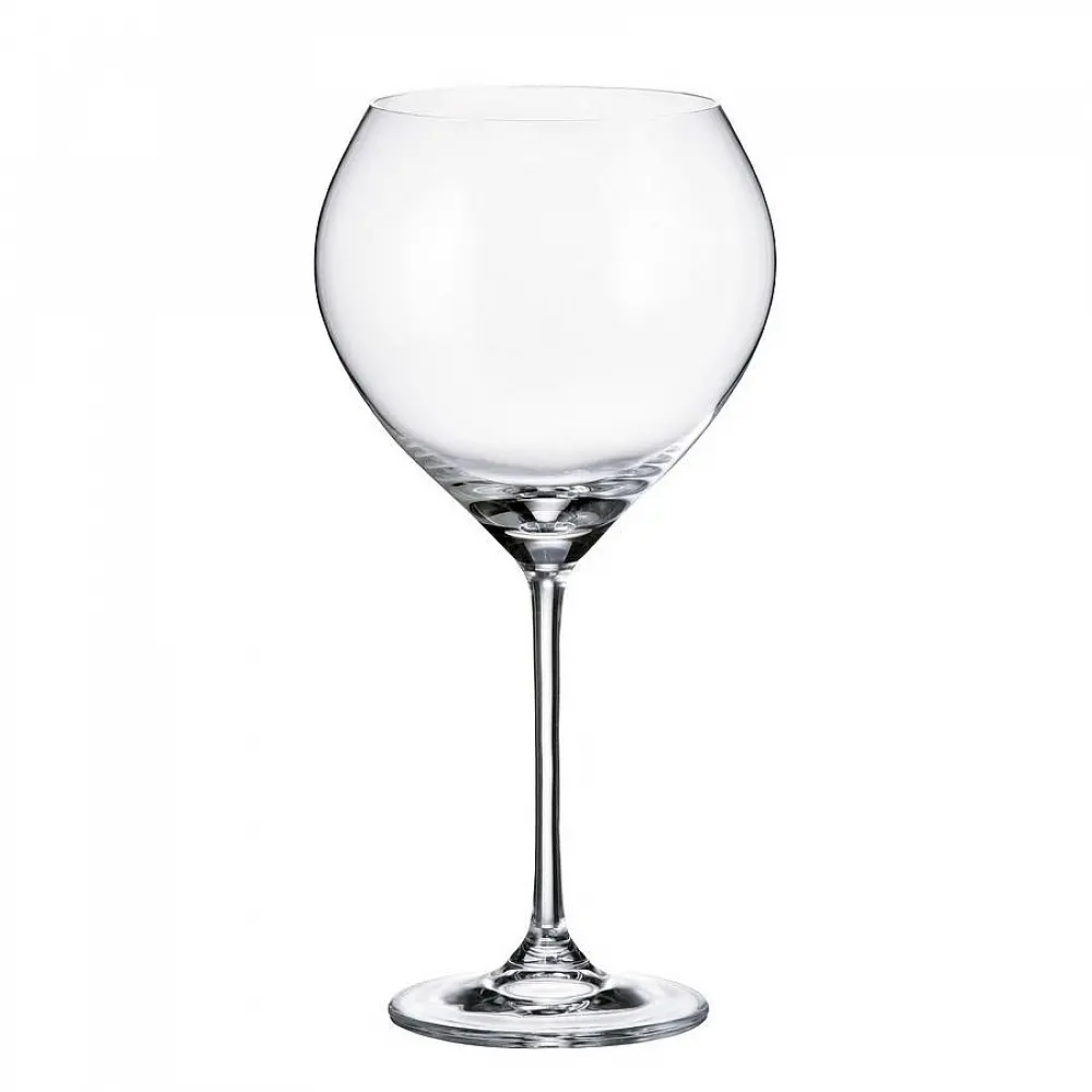 ΠΟΤΗΡΙ ΚΟΛΟΝΑΤΟ BURGUNDER ΚΡΑΣΙΟΥ CARDUELIS 640ml - CRYSTAL BOHEMIA