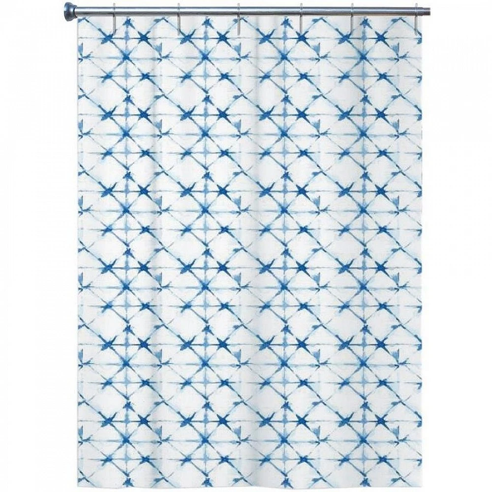 ΚΟΥΡΤΙΝΑ ΜΠΑΝΙΟΥ 180x200cm POLYESTER TIE AND DIE 35479 - ARVIX