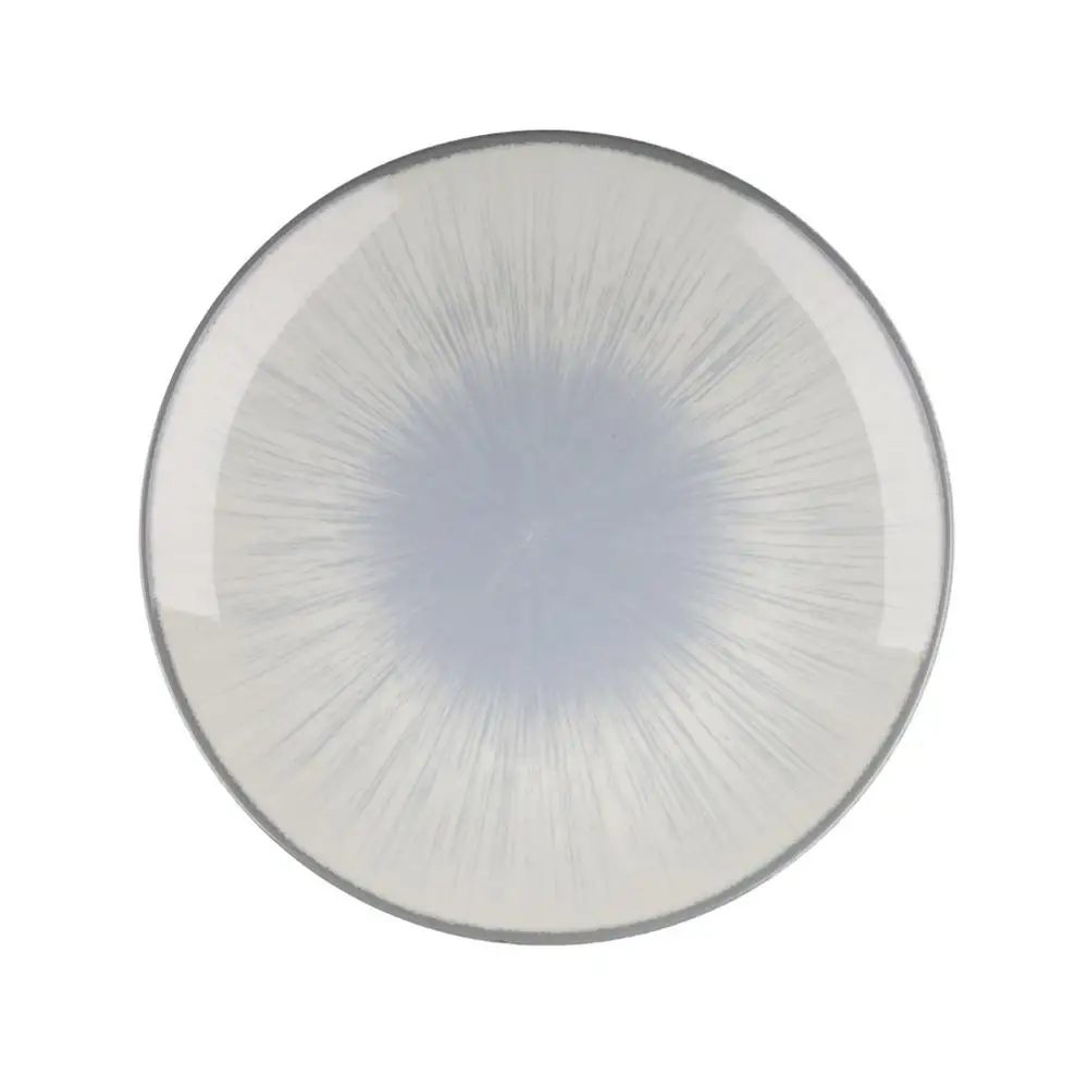 ΠΙΑΤΕΛΑ ΣΤΡΟΓΓΥΛΗ 31cm WATER LILY 24336/BLUE - ORIANA FERELLI®