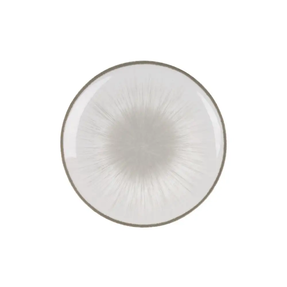 ΠΙΑΤΟ ΦΡΟΥΤΟΥ 20cm WATER LILY 24336-64/GREY - ORIANA FERELLI® | 6 τμχ