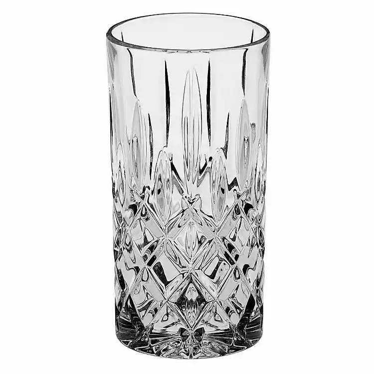 ΠΟΤΗΡΙ ΣΩΛΗΝΑ 380ml SHEFFIELD - CRYSTAL BOHEMIA | 6 τμχ