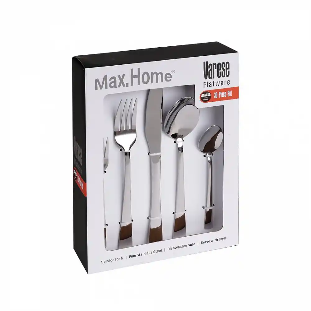 ΣΕΤ 30τεμ. ΚΟΥΤ/ΝΑ 18/0 VARESE 3001 - Max.Home®