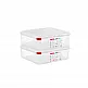 ΑΕΡΟΣΤΕΓΕΣ ΔΟΧΕΙΟ ΤΡΟΦΙΜΩΝ GN 2/3 9lt 354x325x100mm HERMETICOS 03469 - ARAVEN