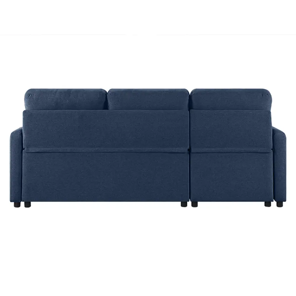 LIBERTA TUCAN ΚΑΝΑΠΕΣ ΚΡΕΒΑΤΙ ΓΩΝΙΑ ΑΝΑΣΤΡΕΨΙΜΗ ΜΠΛΕ 213x148x93cm