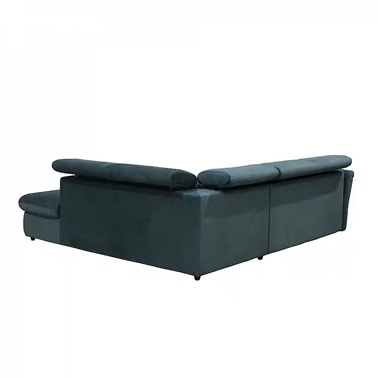 LIBERTA MONSERAT ΚΑΝΑΠΕΣ ΚΡΕΒΑΤΙ ΓΩΝΙΑ ΔΕΞΙΑ PETROL 254x224x90cm
