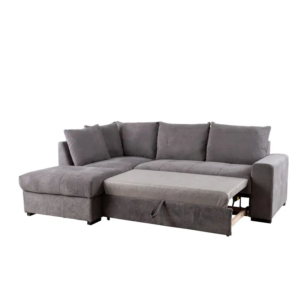 LIBERTA BILL ΚΑΝΑΠΕΣ ΚΡΕΒΑΤΙ ΓΩΝΙΑ ΑΡΙΣΤΕΡΗ STONE 241x173x94cm